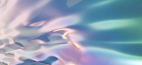 Blue and purple swirls over a blue background