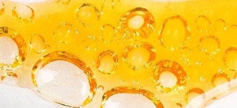 Sheet of shatter on a white background