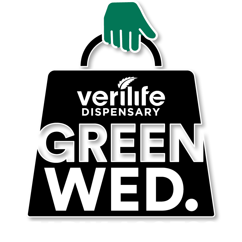 Shopping bag icon that says: Green Wednesday Early Access