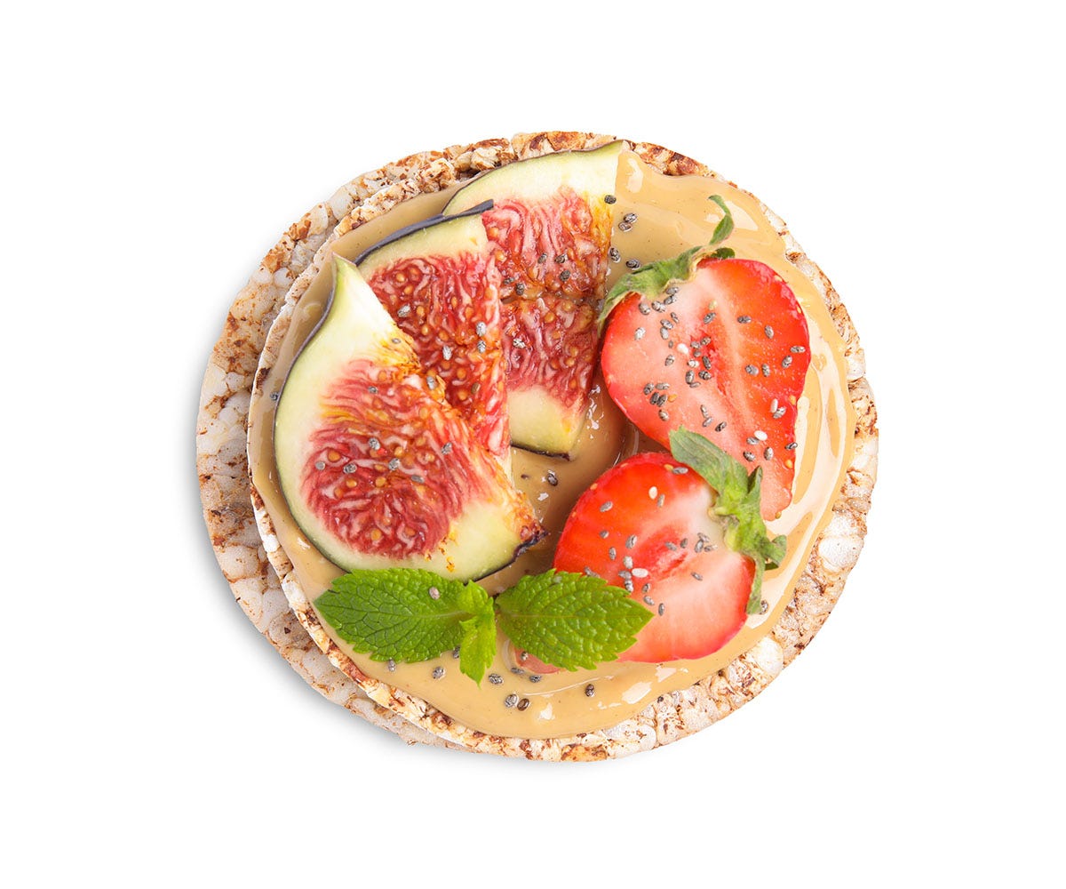 Cannabis firecracker with dates, figs, and strawberries on top